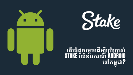 តើធ្វើដូចម្តេចដើម្បីប្រើប្រាស់ Stake លើឧបករណ៍ Android នៅកម្ពុជា?